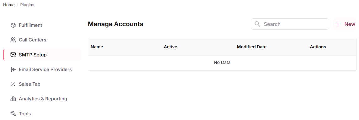 Access SMTP Setup