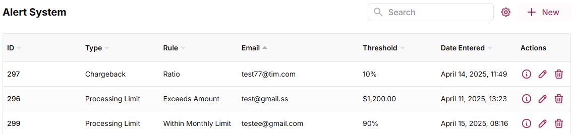 Access the Alert System