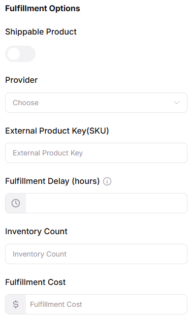 Fulfillment Cost