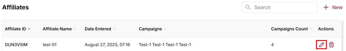 Access the Tracking String