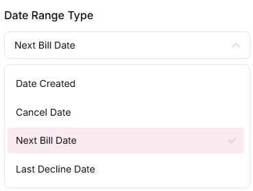 Next Bill Date