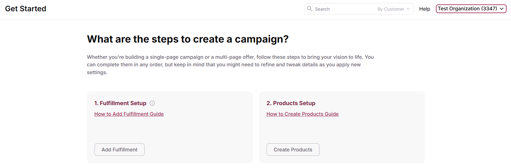 Account selector