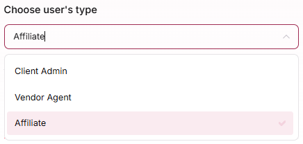 Enter User Information