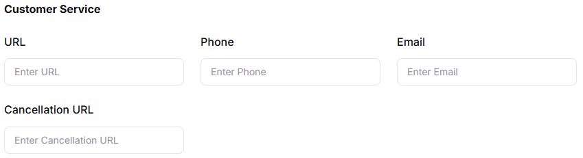 Configure the Customer Service Tab (Optional)