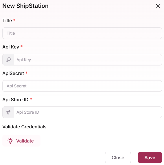 Configure the ShipStation fulfillment plugin
