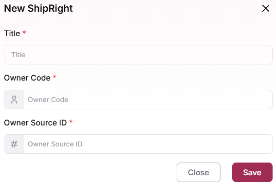 Configure the ShipRight fulfillment plugin