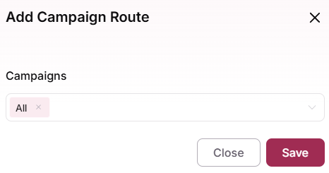 Configure Campaign Routing