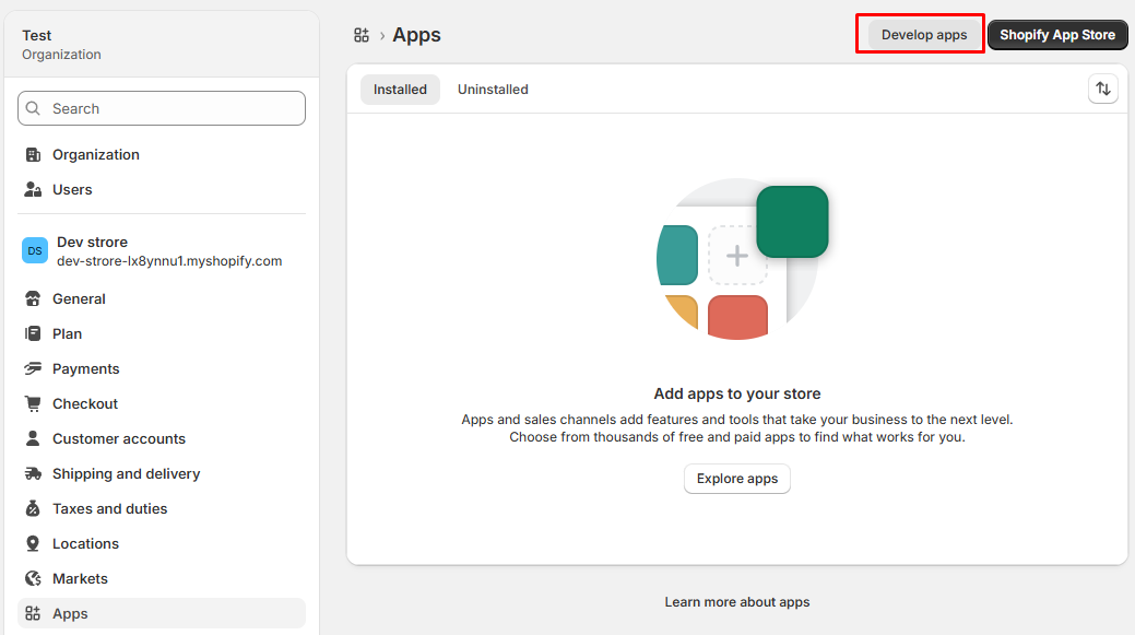 Develop App