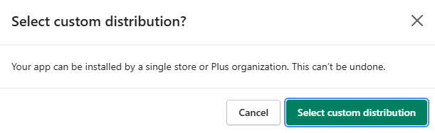 Select Distribution Method