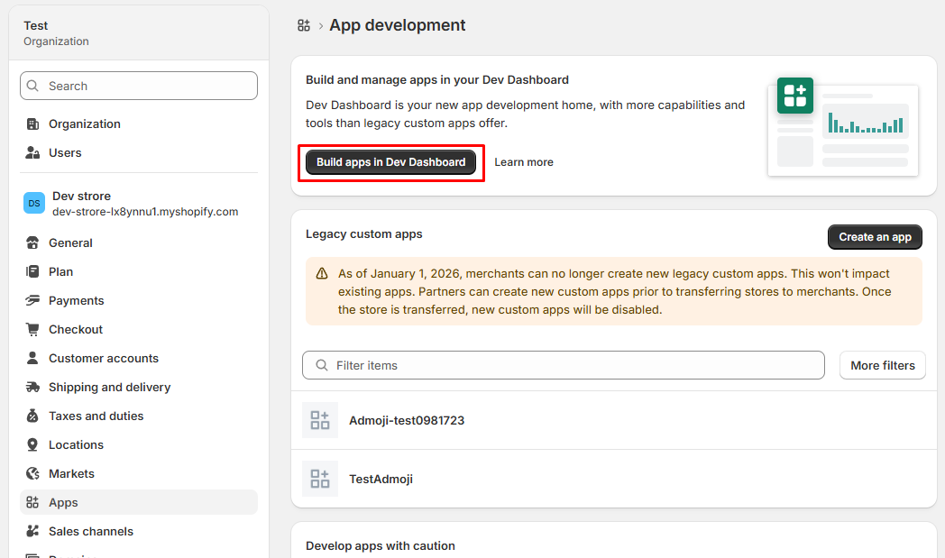 Develop App