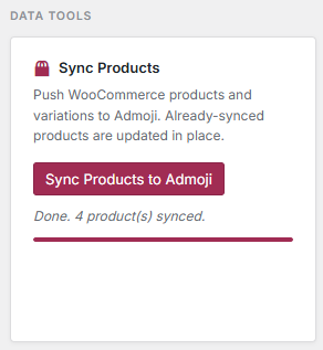 Link Your WooCommerce Products to Admoji