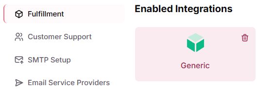 Edit a Fulfillment Provider