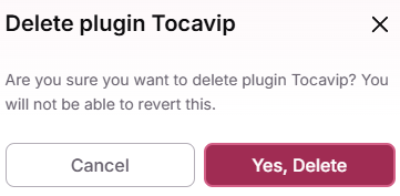 Delete a Fulfillment Provider